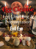 Egg Cleansing Limpia -Negative Energy Cleanse